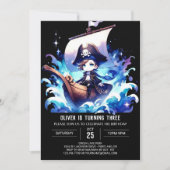 Majestic Whimsy Pirate Einladung (Vorderseite)