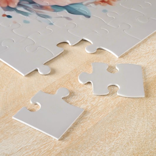 Majestic White Fox Puzzle (Seite)