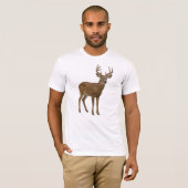 MAJESTIC WHITE-TAILED DEER. SAMER BRASIL T-Shirt (Vorne ganz)