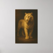 Majestic White Tiger – Fine Art Canvas Leinwanddruck (Vorderseite)