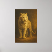 Majestic White Tiger – Fine Art Premium Canvas Leinwanddruck (Vorderseite)