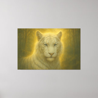 Majestic White Tiger – Fine Art Print Leinwanddruck
