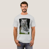 Majestic White Tiger T - Shirt (Vorne ganz)