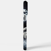 Majestic White Wolf Gazan Moonlit Reflektion Case-Mate iPhone Hülle (Rückseite / Rechts)