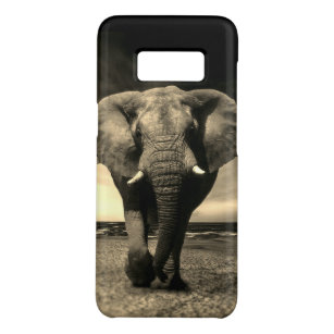 Majestic Wild Bull Elephant in Sepia Case-Mate Samsung Galaxy S8 Hülle