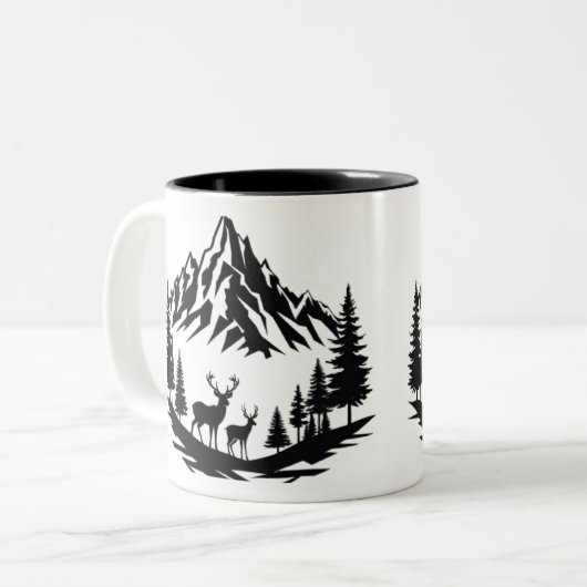 Majestic Wild Life Tasse (Vorderseite Links)