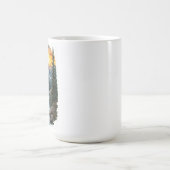 "Majestic Wilderness - Elch bei Sonnenaufgang Wass Kaffeetasse (Mittel)