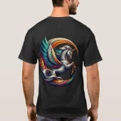 Majestic Wingpferde T - Shirt (Rückseite)