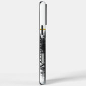 Majestic Wolf blickt über die Mondlandschaft Case-Mate iPhone Hülle (Rückseite / Rechts)