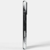 Majestic Wolf blickt über die Mondlandschaft Case-Mate iPhone Hülle (Rückseite / Rechts)