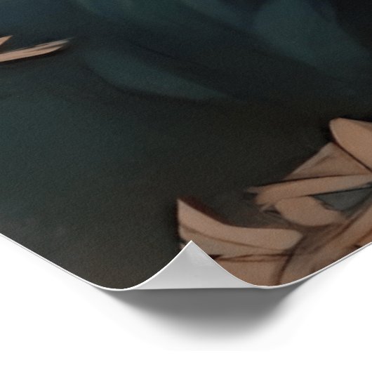 Majestic Wolf: Der Geist der Wildnis Poster (Ecke)