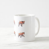 Majestic Wolf Pack Kaffeetasse (VorderseiteRechts)