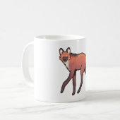 Majestic Wolf Pack Kaffeetasse (Vorderseite Links)