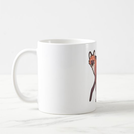 Majestic Wolf Pack Kaffeetasse (Links)