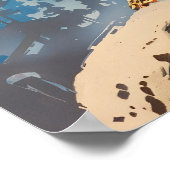 Majestic Wolf Poster (Ecke)