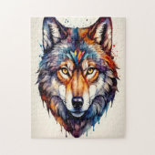 Majestic Wolf Puzzle (Vertikal)