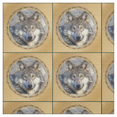 Majestic Wolf Stoff (Muster)