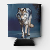 Majestic Wolf Wildlife Art Dosenkühler (Vorderseite)