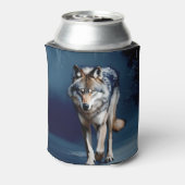 Majestic Wolf Wildlife Art Dosenkühler (Kanne Rückseite)