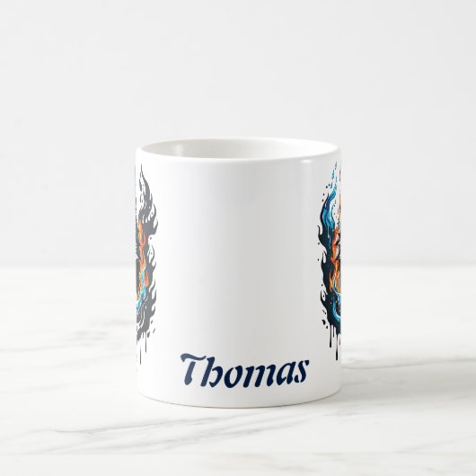 Majestic Wolfskopf Kaffeetasse (Mittel)