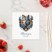 Majestic Wolfskopf Serviette (Beispiel)