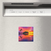 Majestic Wolken & Reflektion Magnet (In Situ (Geschirrspüler))