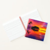 Majestic Wolken & Reflektion Notizblock (Innenseite)