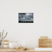 Majestic Wolken über dem 2. Poster (Küche)