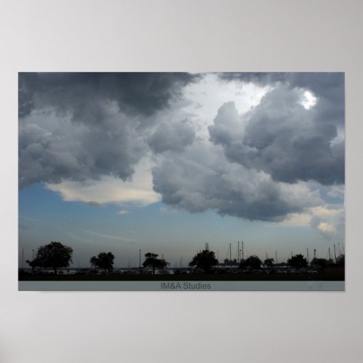 Majestic Wolken über dem 2. Poster (Vorne)