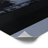 Majestic Wolken über dem See 1 Poster (Ecke)