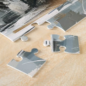 Majestic Wooly Mammoth Illustration Puzzle (Seite)