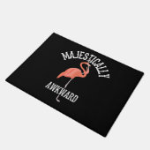 Majestisch Awkward Wading Bird Lover Art Fußmatte (Schrägansicht)