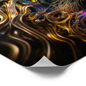 Majestueuze Leeuw Poster (Ecke)