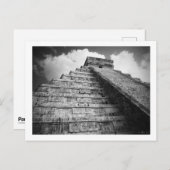 Majestuous Chichen Itza Postkarte (Vorne/Hinten)