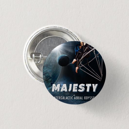 Majesty Versatile Arts Show Poster Button (Vorne & Hinten)