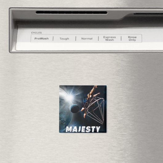 Majesty Versatile Arts Show Poster Magnet (In Situ (Geschirrspüler))