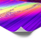 Majical Sun Set Poster (Ecke)