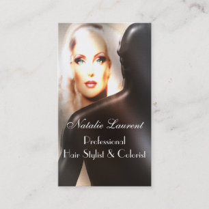 Majikdew Hairstylist-Salon berufliches 3,5" x 2,0 Visitenkarte