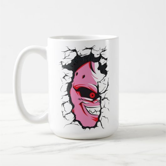 Majin Boo in u Kaffeetasse (Links)