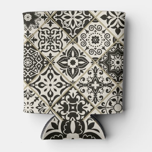 Majolica Islamic Tile Patchwork Dosenkühler (Vorderseite)