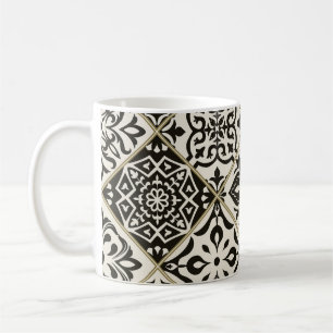 Majolica Islamic Tile Patchwork Kaffeetasse