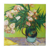 Majolica Jar Branchen Oleander Vincent van Gogh Fliese (Vorderseite)