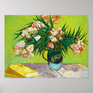 Majolica Jar Branchen Oleander Vincent van Gogh Poster