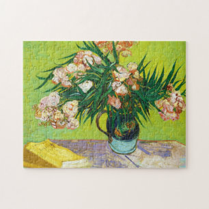 Majolica Jar Branchen Oleander Vincent van Gogh Puzzle