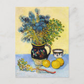 Majolica Jug Wildblumen Vincent Van Gogh Postkarte (Vorderseite)