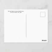 Majolica Jug Wildblumen Vincent Van Gogh Postkarte (Rückseite)