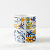 Majolica ,lemons,Sicilian tiles Kaffeetasse (Mittel)