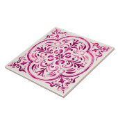 Majolica Rose Fliese (Seite)