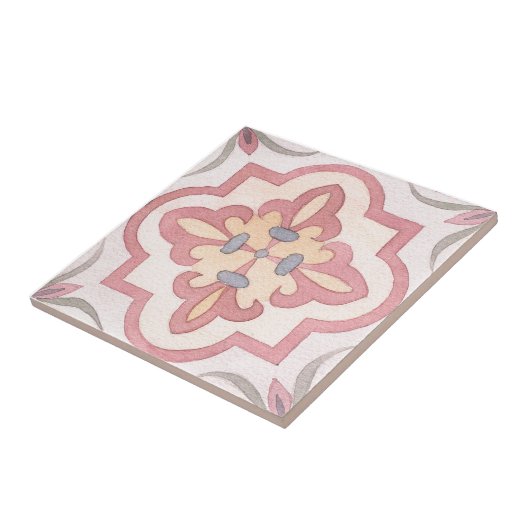 Majolica Watercolor Fliese (Seite)