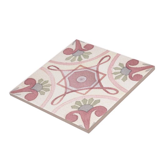 Majolica Watercolor Fliese (Seite)